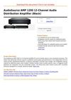 AudioSource AMP 1200 12-Channel Audio Distribution Amplifier (Black)