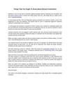 Things That You Ought To Know About General Contractors
