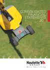 Haulotte Group - Consolidated financial statements 2011