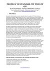 Peoples' Sustainibility Treaty on Sustainable Development Goals
