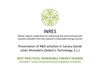 Best Practices: Renewable Energy for Canary Islands 