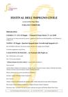 Festival Impegno Civile 2010 - Il programma