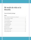 Mi modo de vida es la filosofía