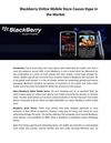 Blackberry Online Mobile Store Causes Hype in the Market
