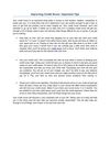 Improving credit score: Important tips