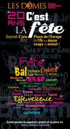 20 ANS LES 3 DÔMES font la fête ! Albertville