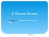 EL GERENTE GENERAL (LEE)