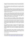 05-26 Singapore Permanent Residence Schemes Presented By Rikvin