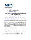 JUDGES ANNOUNCED FOR BEST OF INFOCOMM AWARD SPONSORED BY NEC DISPLAY SOLUTIONS