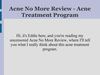 Acne No More Review