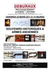 Francis LOISEL Expert - Vente aux enchères le 25 mars 2011 - Souvenirs historiques & armes anciennes - PARIS - Etude...
