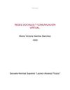 REDES SOCIALES Y COMUNICACIÓN VIRTUAL