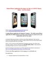 Dubai iPhone Application Developer for Hire at LOWST Hourly Rates – Get Free Quote