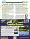 Dealing with playing out of a divot
