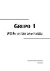 GRUPO 1. AGUA: Gestión insostenible