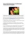 Survey Finds Single Women in the Washington Hookup Scene Are Happiest