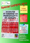 Bulletin SNEP spécial CAPEPS Interne 2012 - mai 2012
