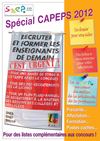 Bulletin SNEP spécial CAPEPS Externe 2012 - mai 2012