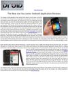 The New star has come: Android Application Reviews