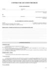 CONTRAT DE LOCATION MEUBLEE