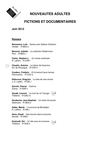 Nouveautés - section Adultes - Juin 2012