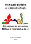 Petit guide 2012 de la déclaration fiscale pour les internes de médecine générale de Lille