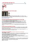 FAJET Lettre d'information n° 179 - mai 2011