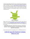 Ideal Android Application by Creative Mobile Apps Developer
