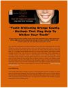 Teeth Whitening Orange County – Methods That May Help To Whiten Your Teeth