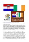 Croatia vs Ireland Euro 10.6.2012 SelMckenzie Selzer-McKenzie