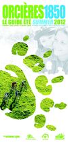 Guide pratique Orcières 1850 été 2012