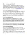 Low Cost Alcohol Rehab