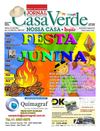 SAI MAIS UMA EDIÇÃO DO JORNAL CASA VERDE A NOSSA EDIÇÃO 03 DO MÊS DE JUNHO DE 2012 