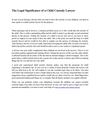 The Legal Significance of a Child Custody Lawyer
