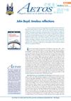 Aetos Weekly 33 - English version - John Boyd: timeless reflections