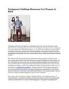 Equipment Clothing Menswear For Women Is Back