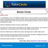 Sector Circle