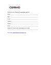 Ficha inscrição no concurso de Verão