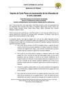Comunicado de Prensa: Impulso de Corte Plena a la reconversión de los tribunales de lo civil y mercantil