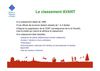 Réforme du classement des Offices de tourisme