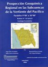 BOLETIN Nº 016- PROSPECCION GEOQUIMICA REGIONAL EN LAS SUBCUENCAS DE LA VERTIENTE DEL PACIFICO