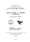 INVENTARIO NACIONAL DE SUSTANCIAS NO METALICAS- ANEXO III