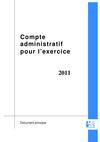 Budget principal - Compte administratif 2011 - Ville de Lyon