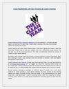 Carpet Cleaning & Duct cleaning Melbourne - Why It Is Necessary?