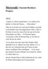 Mercredi: Cheetah Brothers Project.