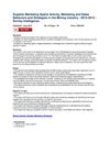 Supplier Marketing Spend Activity, Marketing and Sales Behaviors and Strategies in the Mining Industry - 2012-2013...