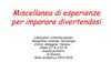 Miscellanea di esperienze