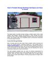 Keen’s Portable Storage Buildings Add Space and Value to Homes