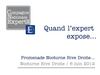 Quand l'expert expose... Nocturne Rive Droite