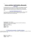 Armes antichars individuelles allemandes